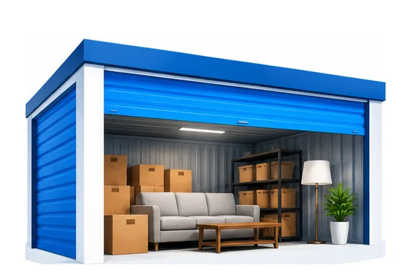 100 sq ft storage unit